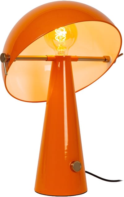 Lucide BARONE - Tafellamp - Ø 38 cm - 1xE27 - Oranje | Vibes