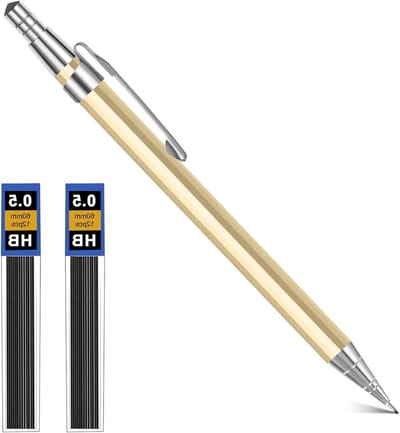 Set van 0.5mm Mechanische Potloden met 2 Tubes HB Vullingen voor Schrijven en Tekenen door Studenten