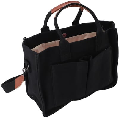Dailygoods- Schoudertas Grote Capaciteit - Canvas Handtas - Multifunctionele Schoudertas - Met Rits - Magnetische Sluiting - Verstelbare Schouderband
