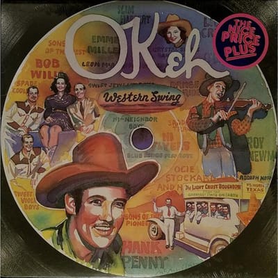 LP Plaat DIVERSE Okeh Western Swing EG37324 Epic 1982 US CountryFolk Gebruikt gray