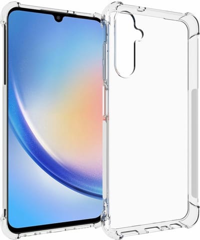 Coverup Hoesje - Geschikt voor Samsung Galaxy A05s Hoesje - Coverup TPU Back Cover met AirBag Corners - Transparant