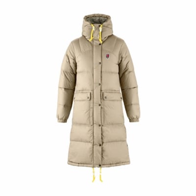 Jas Fjällräven Women Expedition Long Down Parka Fossil-S
