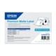 Epson Premium - Matt - permanenter Acrylklebstoff - hochweiß - 105 x 210 mm 2256 Etikett(en) (8 Rolle(n) x 282) gestanz