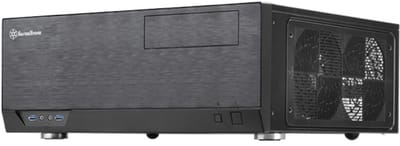 SilverStone Grandia GD09 - Case - Desktop - Zwart