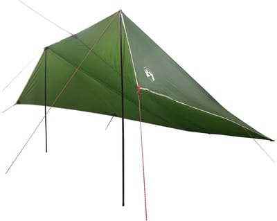 vidaXL - Voertuigluifel - Groen - 500 - x - 515 - x - 215 - cm - Polyester - en - Staal