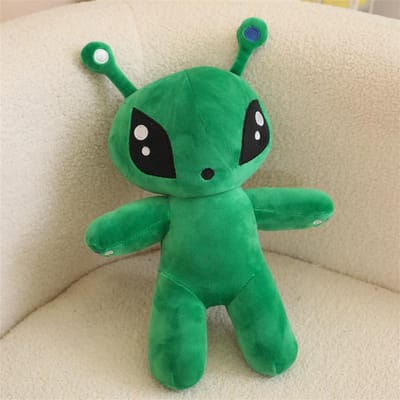 30cm Groene Buitenaardse Pluche Speelgoed Anime Tentakel Hoorn Buitenaardse Monsters Horror Pop Jongens Meisjes Zacht Speelgoed Knuffel Kussen Kinderen Cadeaus 30cm groen