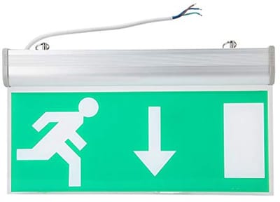 Led Nooduitgangsbord voor Veiligheid en Evacuatie - Slijtvast Acryl en Energiezuinig