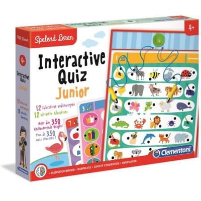 Clementoni Interactive Quiz Junior Bordspellen