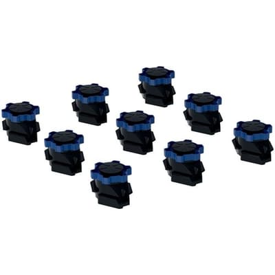 Geberit Toebehoren - Steunpoten 9 st, hoogte 6-12 cm, voor douchebak lengte tot 1400 mm 554.952.00.1