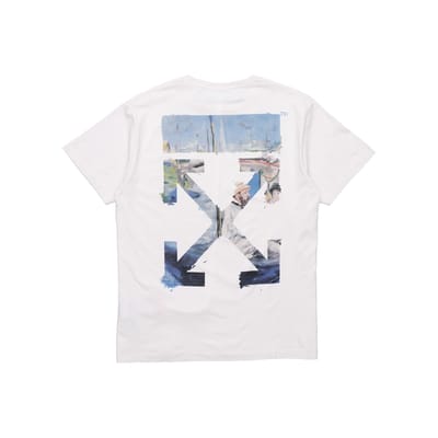 Off-White Arrows T-shirt Wit Heren Tops OMAA038R191850120288 S white