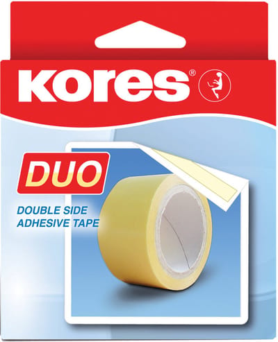 Kores Dubbelzijdige Plakband, 30 mm x 5 m
