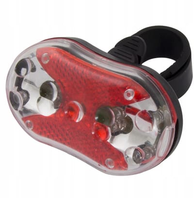 Sterkere LED Fietslamp Achter - 7 standen, waterdicht