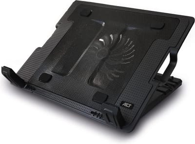 DailySupplies® Laptop Cooler - Laptop Stand - Laptop Verhoging - Standaard - Cooling Pad - Zwart