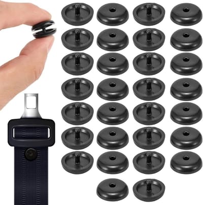 15 Pairs Zwart Veiligheidsgordel Stoppers voor Universele Geschiktheid in Auto's - Comfort, Veiligheid en Bescherming