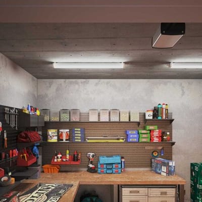 HOFTRONIC S Series - LED TL armatuur 150cm - IP65 waterdicht - 4000K Neutraal wit licht - 48W 5760 Lumen - Koppelbaar - Tri-Proof plafondverlichting - TL LED verlichting met armatuur