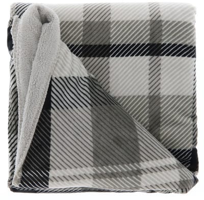 Unique Living - Plaid Huub 130x160cm Dark Grey