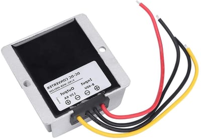 Spanningsconverter 8V ~ 40V naar 12V 6A 72W voor Auto - Waterproof Aluminium Behuizing