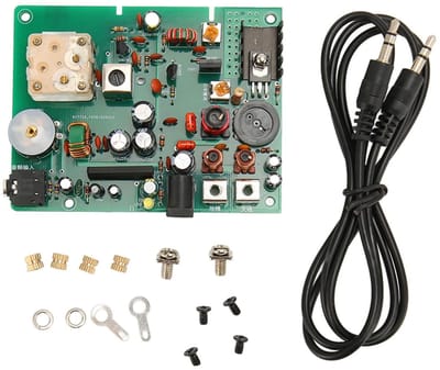 Dailygoody - 530-1600 KHZ Radio Middengolfzenderkit - Doe-het-zelf zenderkit - Ideaal voor schoolexperimenten - Verstelbare 20-500 MW AM-zender - Gesc