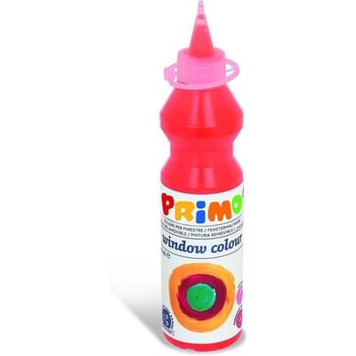 Flesje Verf voor Glas 75 ml Flux Control Tuit Vermiljoen Rood 300