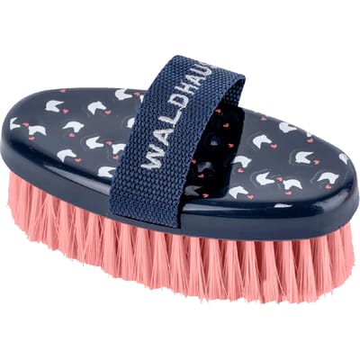 Waldhausen Lucky Heart Body Brush - Paardenverzorging - Nachtblauw Lucky Heart