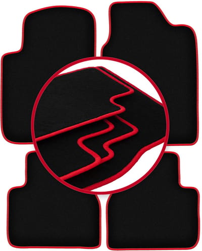 CARLUX-RED automatten voor: Land Rover Freelander I SUV (1996-2006)