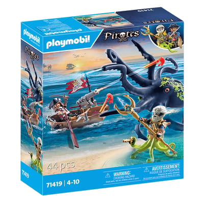 PLAYMOBIL Pirates Gevecht tegen de reuzenoctopus - 71419