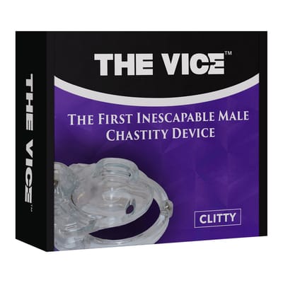 The Vice - Clitty - Kuisheidskooi - Peniskooi - Chastity Cage Voor Kleine Penis - Transparant