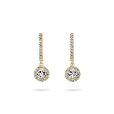 Gisser Jewels Goud Oorringen Goud VGKC1015