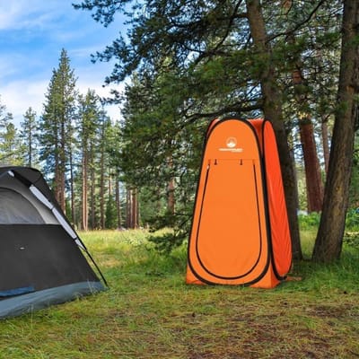 Opvouwbare Pop-up Privacy Tent voor Douche en Verkleedruimte - Ideaal voor Kamperen, Strand en Outdoor Activiteiten