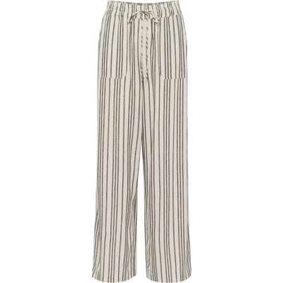 Kaffe KAmilia Long Wide Pants HW Dames Broek - Maat 38