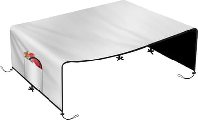 Honden Bench Hoes - Benchafdekking Zeil - Buiten Bescherming - Waterdicht UV-Bestand - Maat XL - Zilver