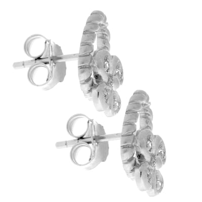 Orphelia Dames 925 Sterling Zilveren Stud Oorbellen - Zilver ZO-6020