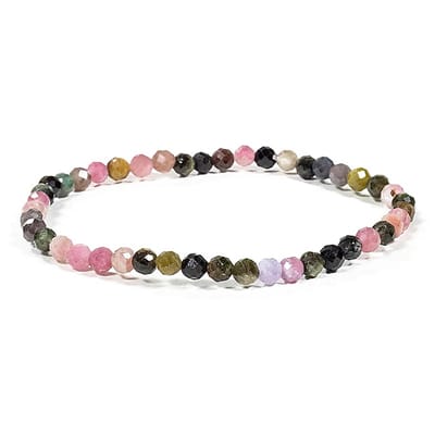 Armband - Toermalijn - Multicolour - Sierraad - Edelsteen - Balans - Cadeau - Aardend - Beschermend - Reinigend