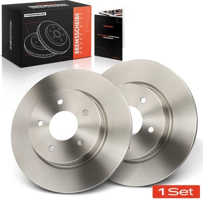 Frankberg 2x Remschijven Achteras voor Nissan