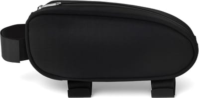 Fiets Frame Tas - Driehoek Fietstas - Opslag Benodigdheden - Waterdichte Rits - 24 cm Lengte - Zwart