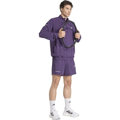 Adidas Unisex Performance Training Essentials Holiday Pack Short Au Maat: S 7" | Korte Broeken Outlet | Unisex | Paars