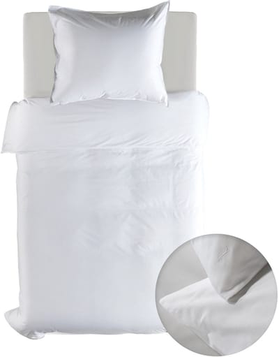 Yellow Dekbedovertrek Suite Casablanca - Katoen - Blanc de Blanc - 140x200-220 cm - 100% Katoen - Eenpersoons