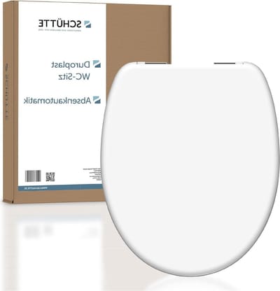 Softclose wc-bril - onbreekbaar duroplast - doe-het-zelf montage - belastbaar tot 150 kg - wit