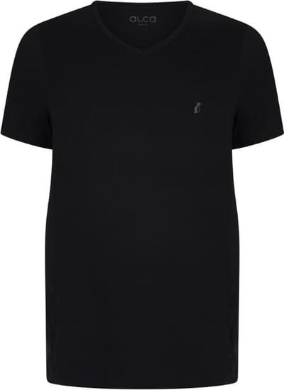 Alca Easy-Going 1-Pck M. T-Shirt V-Neck Black 3XL