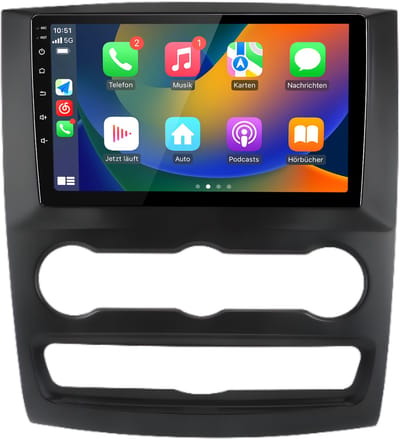 JUNSUN Android 15 AutoRadio Geschikt voor Mercededs Sprinter VW Crafter (2009-2016) - Octa Core, Draadloze CarPlay & Andriod Auto, GPS-navigatiesysteem, WiFi, Bluetooth, Stuurwielbediening, RDS, USB, FM, 10-inch Touchscreen, DSP, Octa-core processor