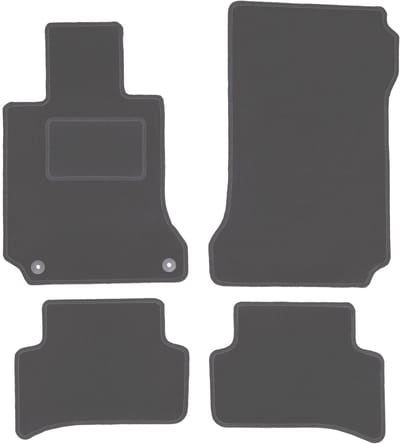 Grafiet automatten voor: Mercedes C W204 sedan, stationwagen, coupé (2007-2014)