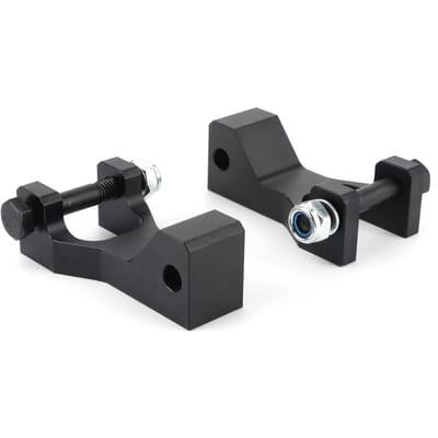 Kit de support de bloc d'abaissement avant de 3,5 pouces, accessoire adapté au VTT Yamaha Raptor 350 660R 700 gray