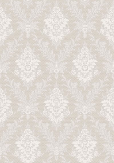 Boråstapeter Vliesbehang 4533 - Anno - Klassiek Grijs - 53cm x 10.05m