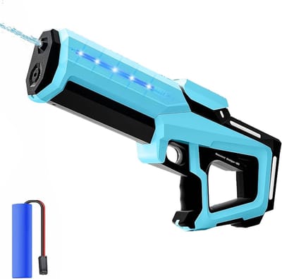 Astravon Elektrisch Waterpistool - Automatisch Waterpistool - Automatisch Vullen -Zomer Speelgoed - Watergevecht - Super Soaker - Oplaadbaar Waterpistool - Kinderplezier - Waterpret - Strand Speelgoed - Tuinspeelgoed - Elektrisch Speelgoed - Waterbat