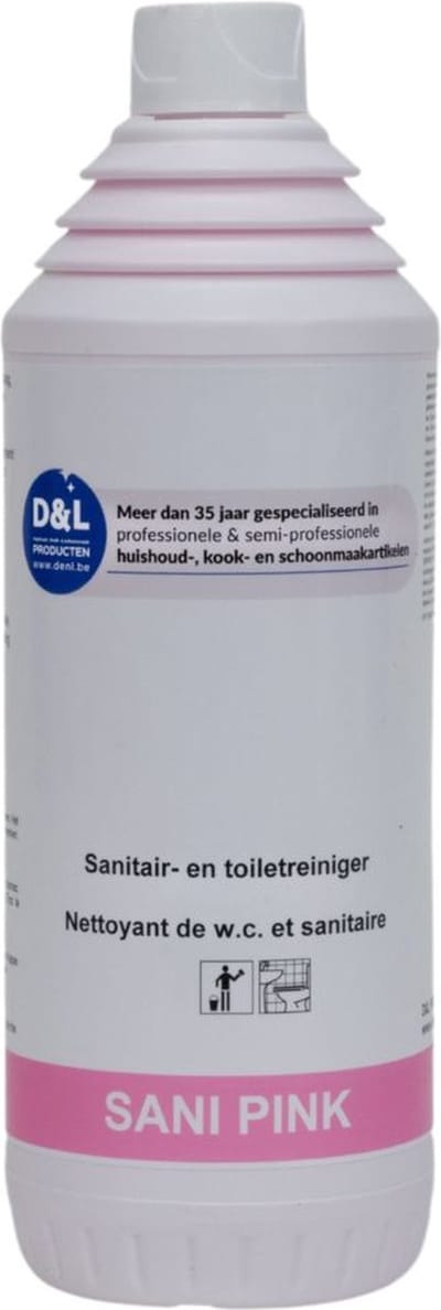 Sani Pink Sanitair - en Toiletreiniger - 1L