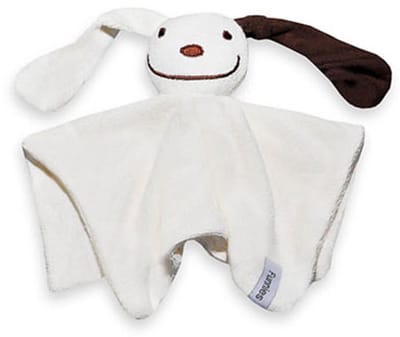 Funnies Tutpoppetje Ecru met Bruin oor
