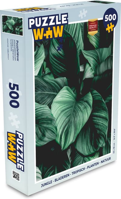 Puzzel Jungle - Bladeren - Tropisch - Planten - Natuur - Legpuzzel - Puzzel 500 stukjes