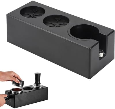 Dailygoods - Verstelbaar Tamperstation voor Espresso - Antislip Tampingstation voor Barista