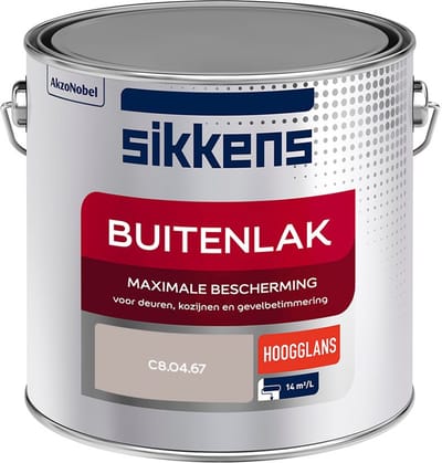 Sikkens - Buitenlak Hoogglans - C8.04.67 - Mengverf - 2,5 L