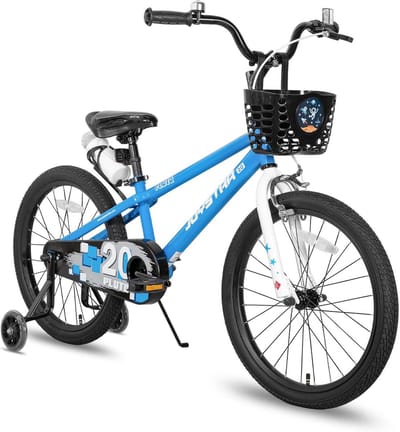 Kinderfiets 12-18 inch met Zijwieltjes voor Jongens en Meisjes (2-8 Jaar)
